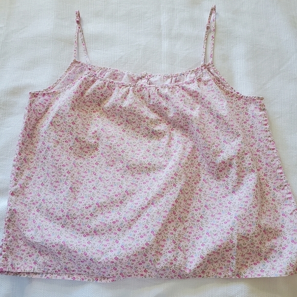 GAP Floral Print Adjustable Strap Cotton Camisol - Large - Picture 4 of 7